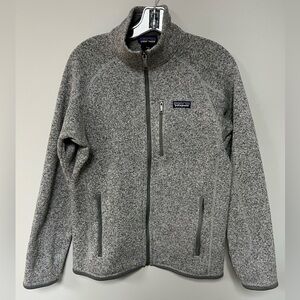 Patagonia Better Sweater Full Zip Gray Small